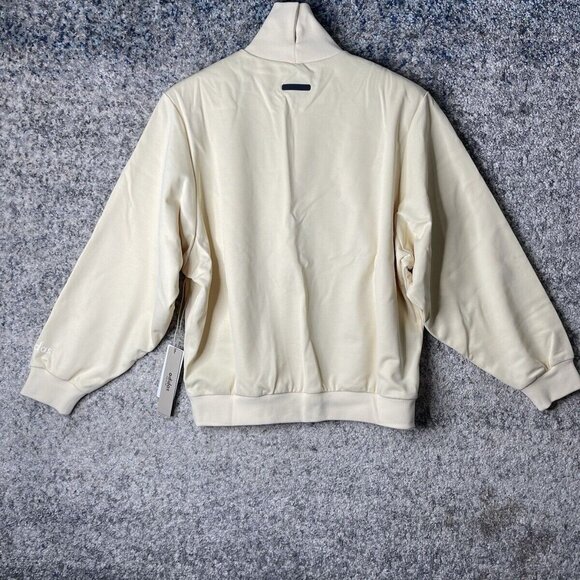 Fear of God Adidas Athletics Mock Pale Yellow Sweatshirt Women’s Medium IS8714 - Picture 2 of 16